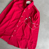 Red Oxford Shirt
