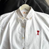 AMI CLASSIC WHITE SHIRT
