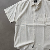 Half-Sleeve Linen Shirt
