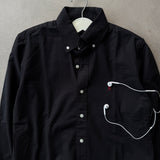Black Oxford Shirt