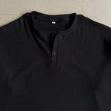 Boxy Fit Waffle Henley
