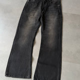 Washed Bootleg Denim