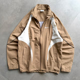 Retro Tan Windbreaker