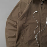 Mocha Brown Harrington Jacket