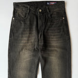 Washed Bootleg Denim