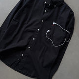 Black Oxford Shirt