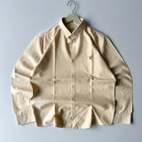 Butter Yellow Fine-Stripe Shirt